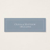 Dusty Blue Botanical Mariage Website (Dos)