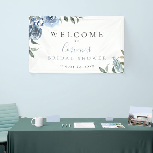 Dusty Blue Botanical Spandoek (Beurs)