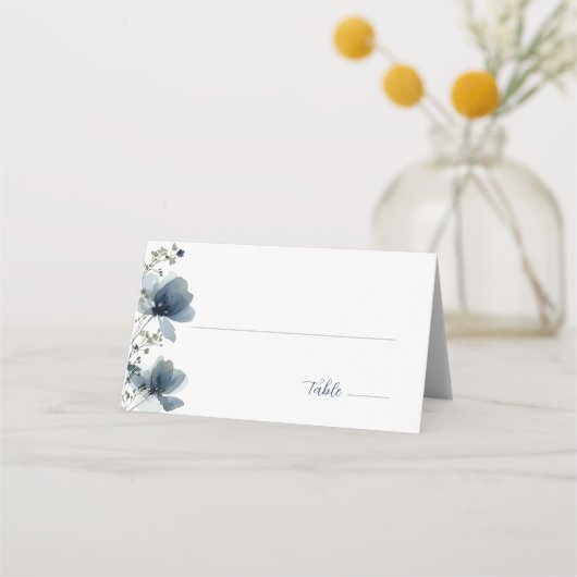 Dusty Blue Botanical Wedding (Voorkant)