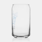 Dusty Blue Bow She's Tying the Knot Fête des marié (Gauche)