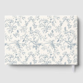 Dusty Blue Chinoiserie Pattern Wedding (Verso)