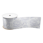 Dusty Blue Chinoiserie Peonies Lint (Spoel)