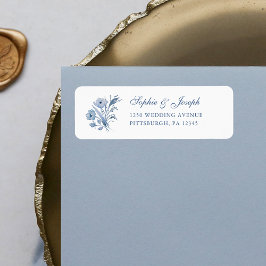 Dusty Blue Chinoiserie Wedding | Retouradres Etiket