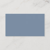 Dusty Blue Diaper Raffle Enclosure Card Informatiekaartje (Achterkant)