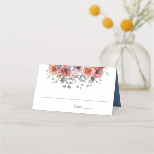 Dusty Blue en Blush Blissful Floral, Bruiloft