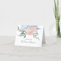 Dusty Blue en Pink Floral Wedding