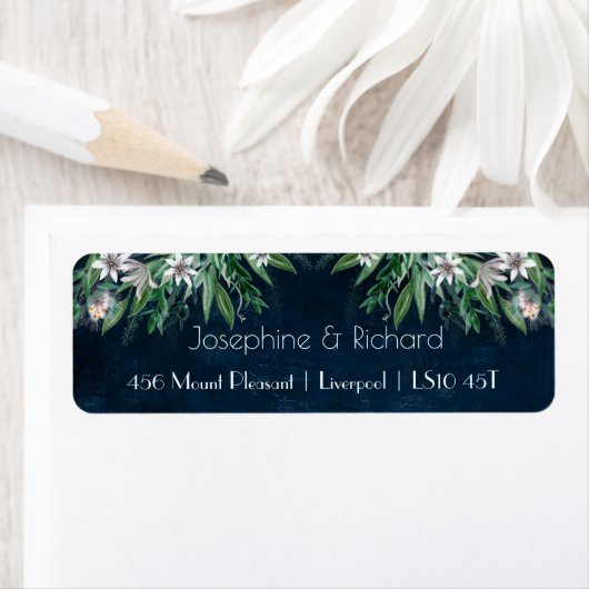 Dusty Blue Etiket (Insitu)