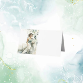 Dusty Blue Eucalyptus Greenery Wedding