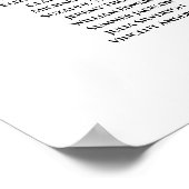 Dusty Blue Floral 9 Table Boho Chic Seating Chart Poster (Hoek)