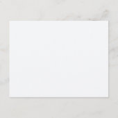 Dusty Blue Floral RSVP Card (Dos)