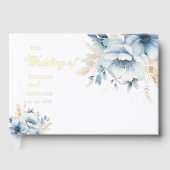 Dusty Blue Floral SPring Bloom Mariage (Recto)