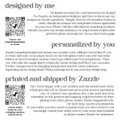 Dusty Blue Florals 3 foto's QR Code Bruiloft Kaart