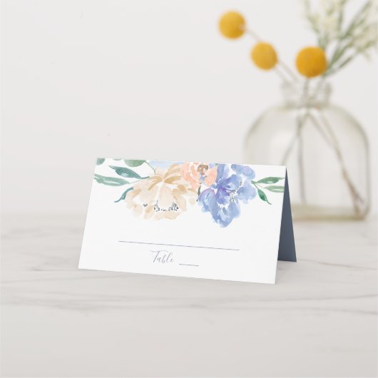 Dusty Blue Florals Wedding (Voorkant)