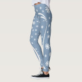 Dusty Blue Flower Power Legging (Links)