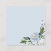 Dusty Blue Guise géométrique Combien de cartes de (Dos)