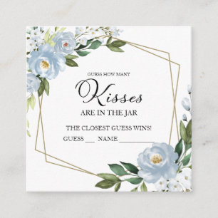 Dusty Blue Guise géométrique Combien de cartes de