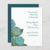 Dusty Blue Hydrangea Bouquet (Voorkant / Achterkant)