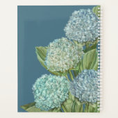 Dusty Blue Hydrangea Bouquet Planner (Achterkant)