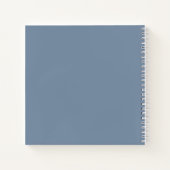 Dusty Blue Letters to My Son Memory Keepomwille Notitieboek (Achterkant)