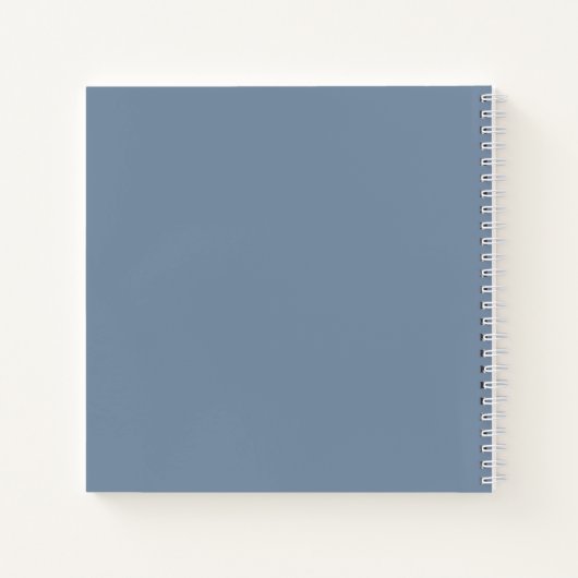 Dusty Blue Letters to My Son Memory Keepomwille Notitieboek (Achterkant)