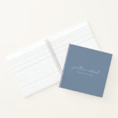 Dusty Blue Letters to My Son Memory Keepomwille Notitieboek (Binnen)