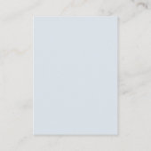 Dusty Blue Mauve Roos Pink Slate Reception Enclosu Informatiekaartje (Achterkant)