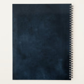 Dusty Blue Mauve Rose rose ardoise Mariage floral (Dos)