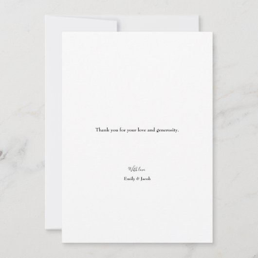 Dusty Blue Merci photos Mariages (Dos)