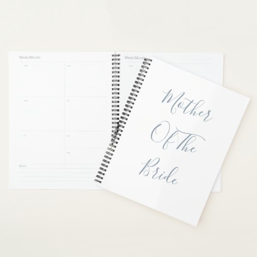 Dusty Blue Mère De La Mariée Mariage Cadeau Favor (Devant avec enveloppe)