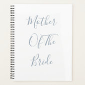 Dusty Blue Mère De La Mariée Mariage Cadeau Favor (Devant)