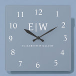 Dusty Blue minimaliste moderne Monogramme élégant<br><div class="desc">Découvrez notre Dusty Blue Minimalist Modern Monogram Elegant Collection : Elevez votre style avec une sophistication sobre et un charme intemporel. Notre collection présente des motifs minimalistes dans une teinte bleu roux apaisante, rehaussée d'élégants monogrammes adaptés à votre goût personnel. De la papeterie raffinée aux accessoires polyvalents, chaque pièce de...</div>