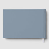 Dusty Blue Moderne Mariage Foil (Verso)