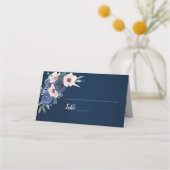 Dusty Blue Navy Champagne Ivoor Wedding (Voorkant)