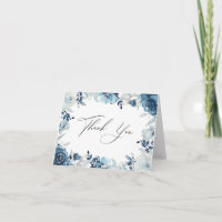 Dusty Blue Navy Floral