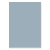 Dusty Blue Nom individuel Cartes de place (Dos)