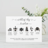 Dusty Blue (ou autre) programme de mariage -Timeli (Debout devant)