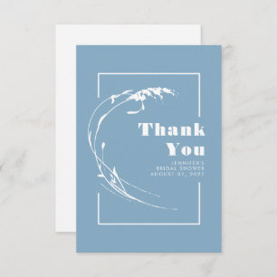 Dusty Blue Pampas Grass Romantisch Bedankt