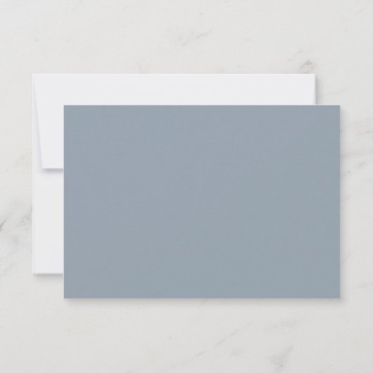 Dusty Blue RSVP CArd (Dos)