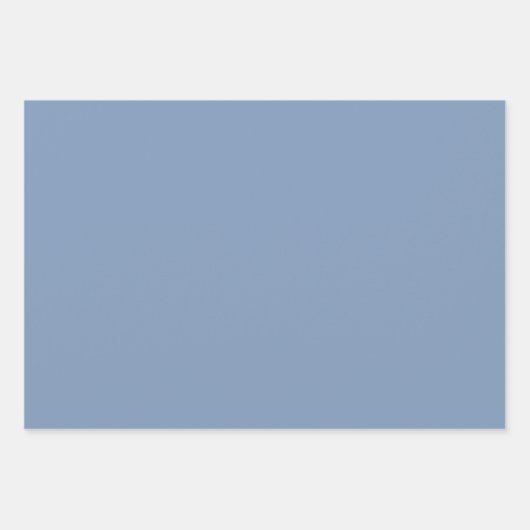 Dusty Blue Seamless Geometric Pattern Inpakpapier Vel (Voorkant 3)