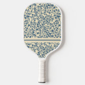 Dusty Blue Vines Pickleball Paddle (Achterkant)