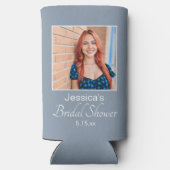 Dusty Blue Vrijgezellenfeest Foto (Achterkant)