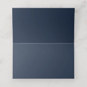 Dusty Blue Waterverf Floral (Binnenkant ongevouwen)