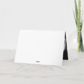 Dusty blue Weddenschap Aangepaste foto's Kaart (Achterkant)