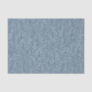 Dusty Blue Wedding Botanical Tissuepapier
