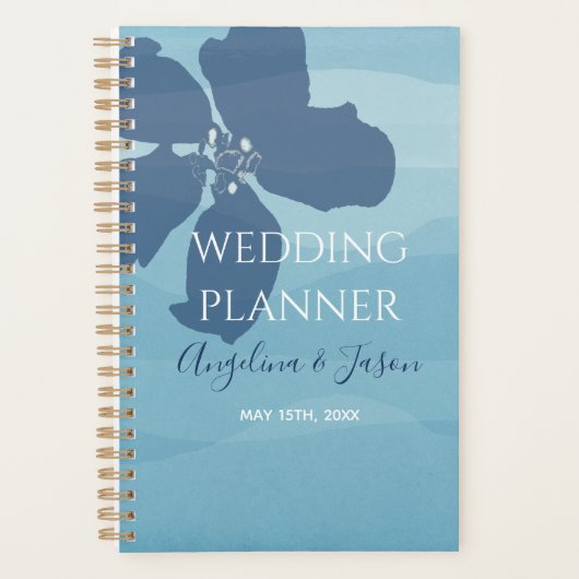 Dusty Blue Wedding Planner (Voorkant)
