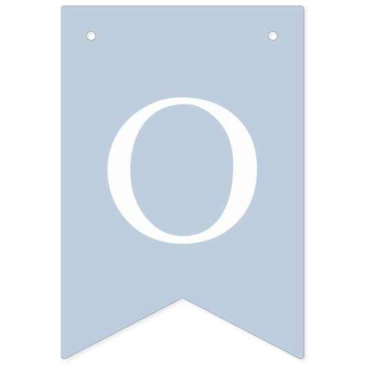 Dusty Blue White Cross Boy Baptism Bunting Flags Vlaggetjes (Tweede vlag)