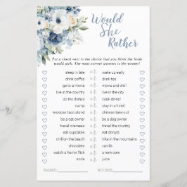 Dusty Blue wil dat ze liever Vrijgezellenfeest spe