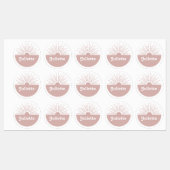 Dusty Blush Labels (Vel)
