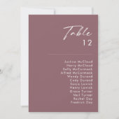 Dusty Boho | Paarse tabel (Voorkant)