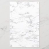Dusty Botanical Greenery Gold Marble Mariage Menu (Dos)